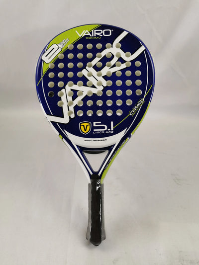 Padel-Tennisschläger, Paddel-Tennisschläger aus Kohlefaser mit EVA-Memory-Flex-Schaumkern, leichtes Padelschläger für Pop-Tennis