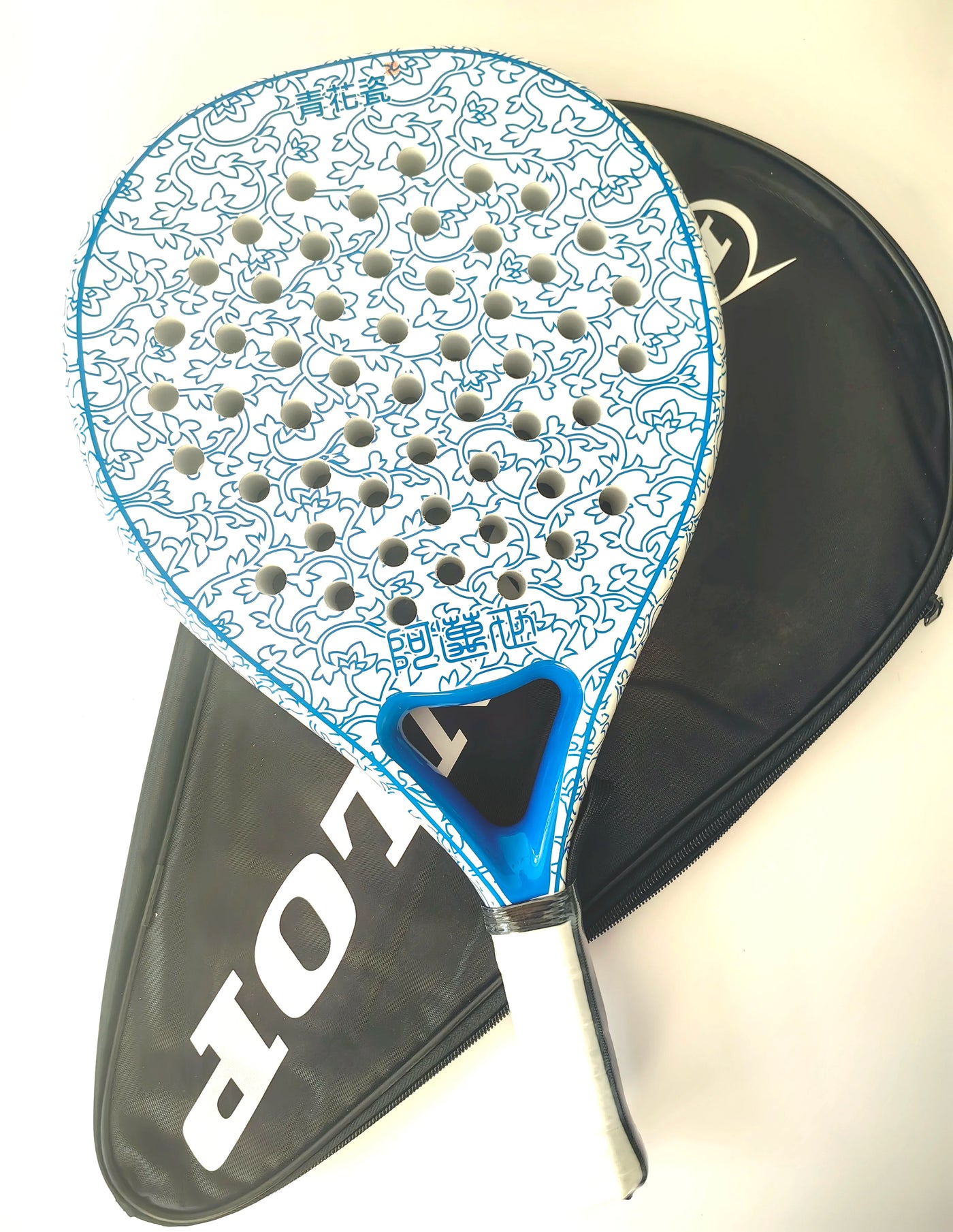 Padel Schläger Professional Serie Palas 3-lagige Kohle faser Board Paddel Schläger Eva Gesicht Tennis schläger Strands chläger