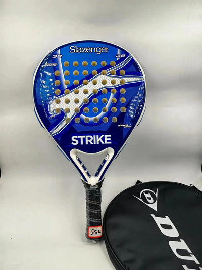 Padel-Tennisschläger, Paddel-Tennisschläger aus Kohlefaser mit EVA-Memory-Flex-Schaumkern, leichtes Padelschläger für Pop-Tennis