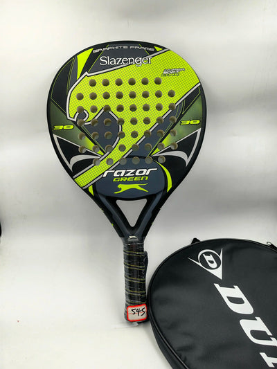 Padel-Tennisschläger, Paddel-Tennisschläger aus Kohlefaser mit EVA-Memory-Flex-Schaumkern, leichtes Padelschläger für Pop-Tennis