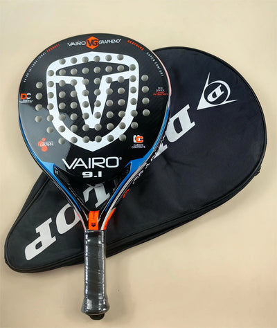 Padel-Tennisschläger, Paddel-Tennisschläger aus Kohlefaser mit EVA-Memory-Flex-Schaumkern, leichtes Padelschläger für Pop-Tennis