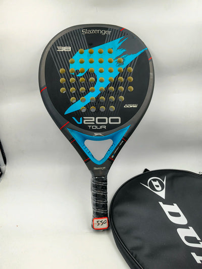 Padel-Tennisschläger, Paddel-Tennisschläger aus Kohlefaser mit EVA-Memory-Flex-Schaumkern, leichtes Padelschläger für Pop-Tennis