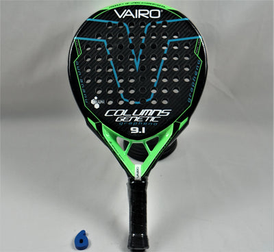 Padel-Tennisschläger, Paddel-Tennisschläger aus Kohlefaser mit EVA-Memory-Flex-Schaumkern, leichtes Padelschläger für Pop-Tennis