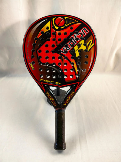 Padel Schläger Professional Serie Palas 3-lagige Kohle faser Board Paddel Schläger Eva Gesicht Tennis schläger Strands chläger