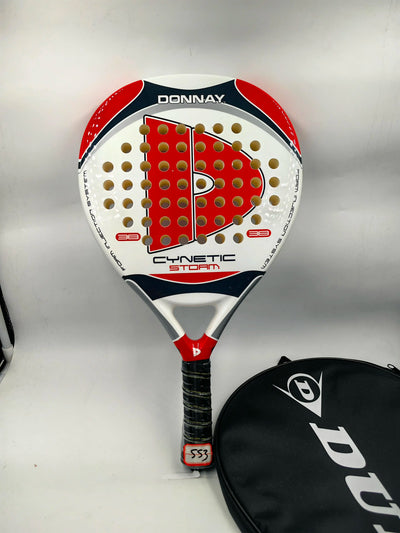 Padel-Tennisschläger, Paddel-Tennisschläger aus Kohlefaser mit EVA-Memory-Flex-Schaumkern, leichtes Padelschläger für Pop-Tennis