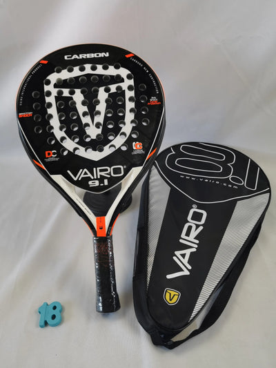 Padel-Tennisschläger, Paddel-Tennisschläger aus Kohlefaser mit EVA-Memory-Flex-Schaumkern, leichtes Padelschläger für Pop-Tennis