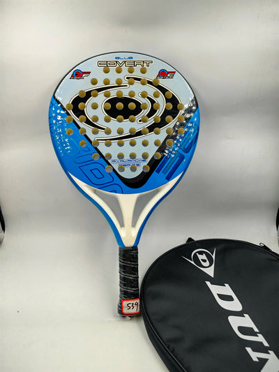 Padel-Tennisschläger, Paddel-Tennisschläger aus Kohlefaser mit EVA-Memory-Flex-Schaumkern, leichtes Padelschläger für Pop-Tennis