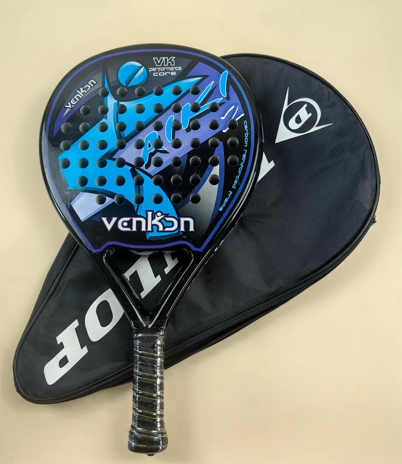 Padel Schläger Professional Serie Palas 3-lagige Kohle faser Board Paddel Schläger Eva Gesicht Tennis schläger Strands chläger