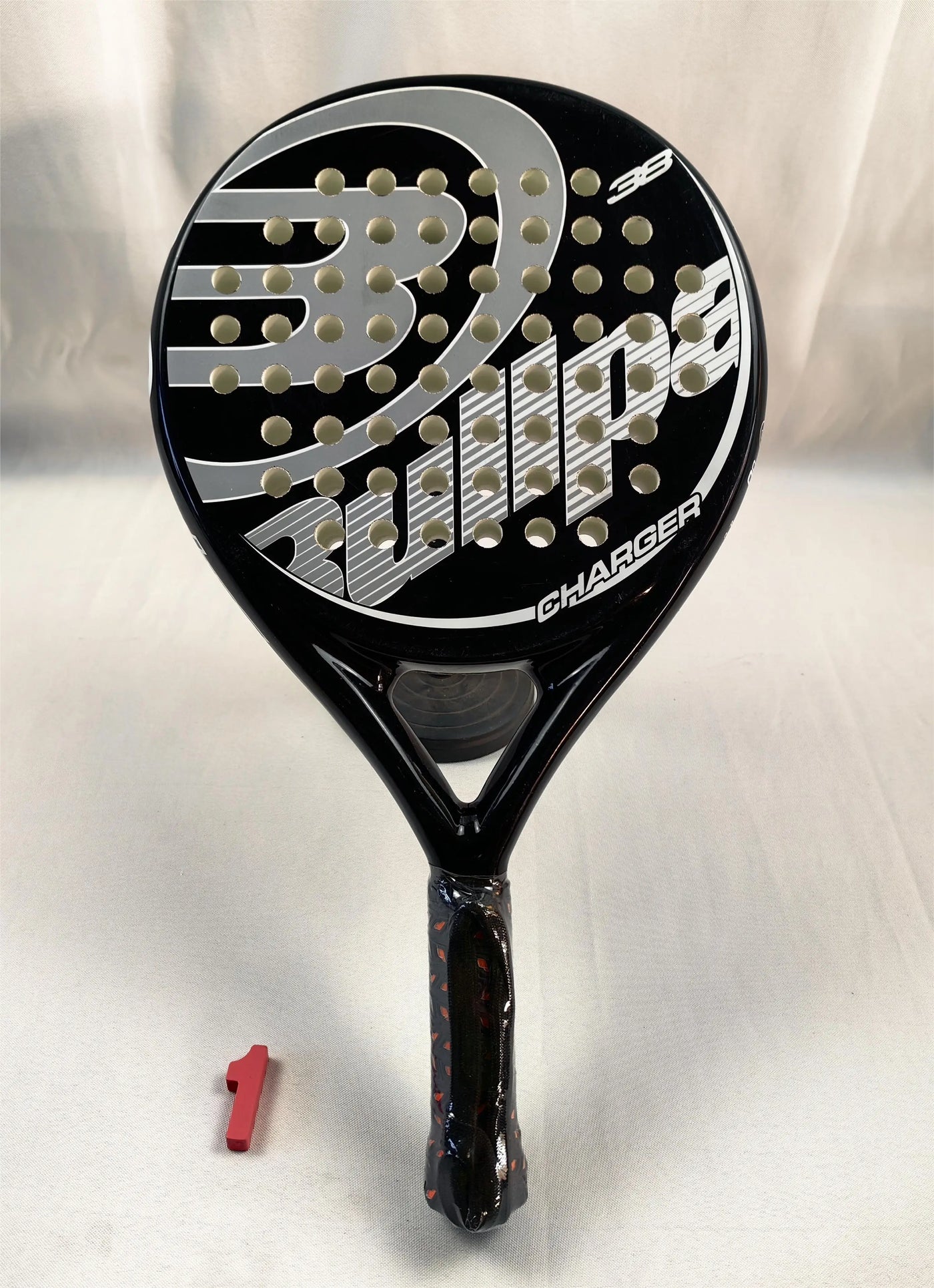 Padel-Tennisschläger, Paddel-Tennisschläger aus Kohlefaser mit EVA-Memory-Flex-Schaumkern, leichtes Padelschläger für Pop-Tennis