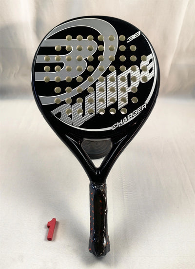 Padel-Tennisschläger, Paddel-Tennisschläger aus Kohlefaser mit EVA-Memory-Flex-Schaumkern, leichtes Padelschläger für Pop-Tennis