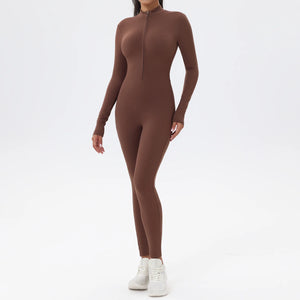 Yoga Boilersuit mit langen Ärmeln für Damen