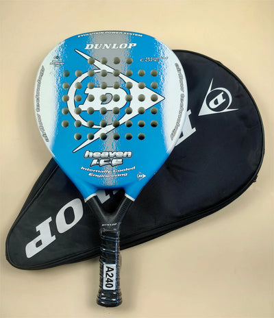 Padel-Tennisschläger, Paddel-Tennisschläger aus Kohlefaser mit EVA-Memory-Flex-Schaumkern, leichtes Padelschläger für Pop-Tennis
