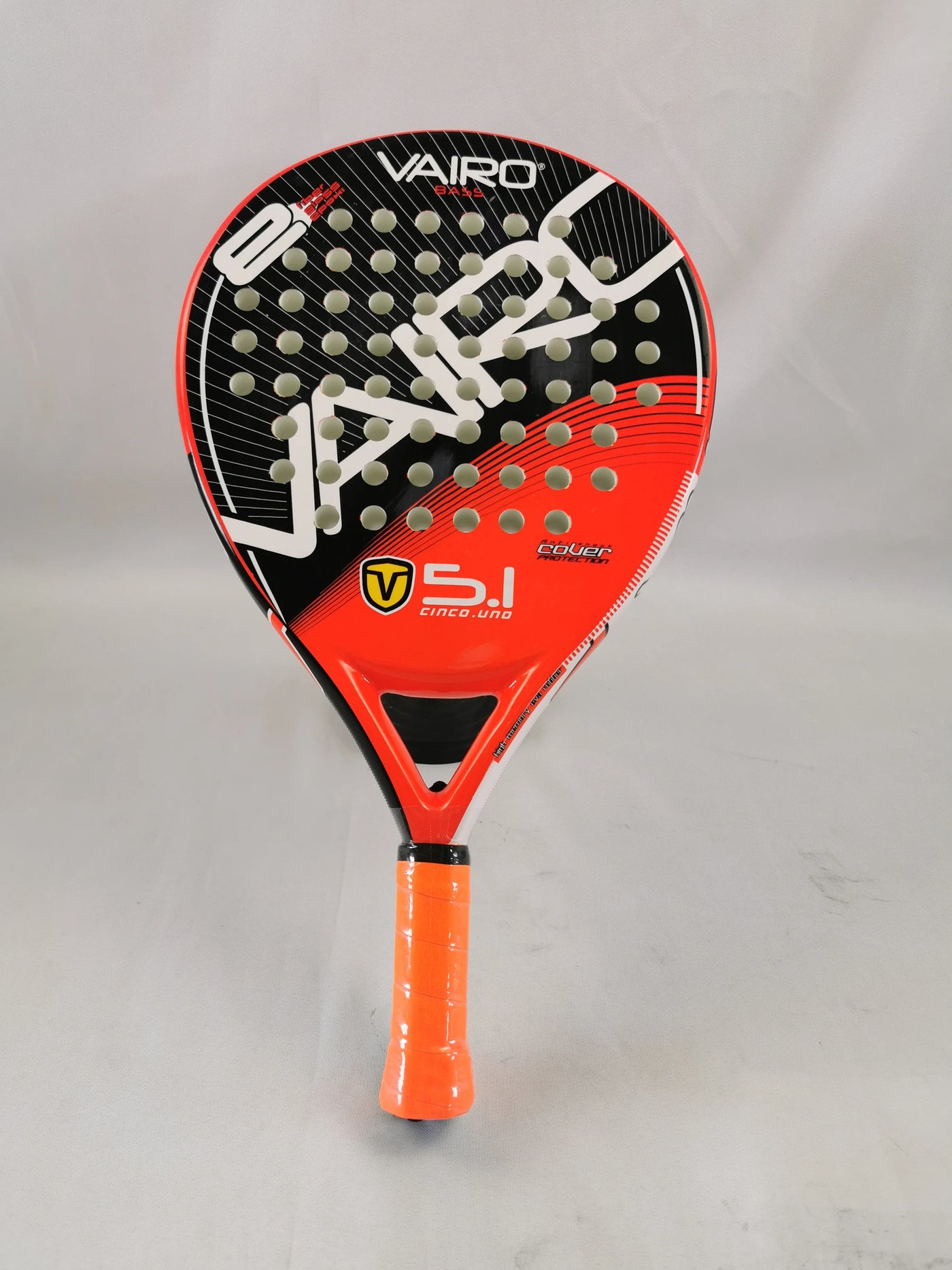 Padel-Tennisschläger, Paddel-Tennisschläger aus Kohlefaser mit EVA-Memory-Flex-Schaumkern, leichtes Padelschläger für Pop-Tennis