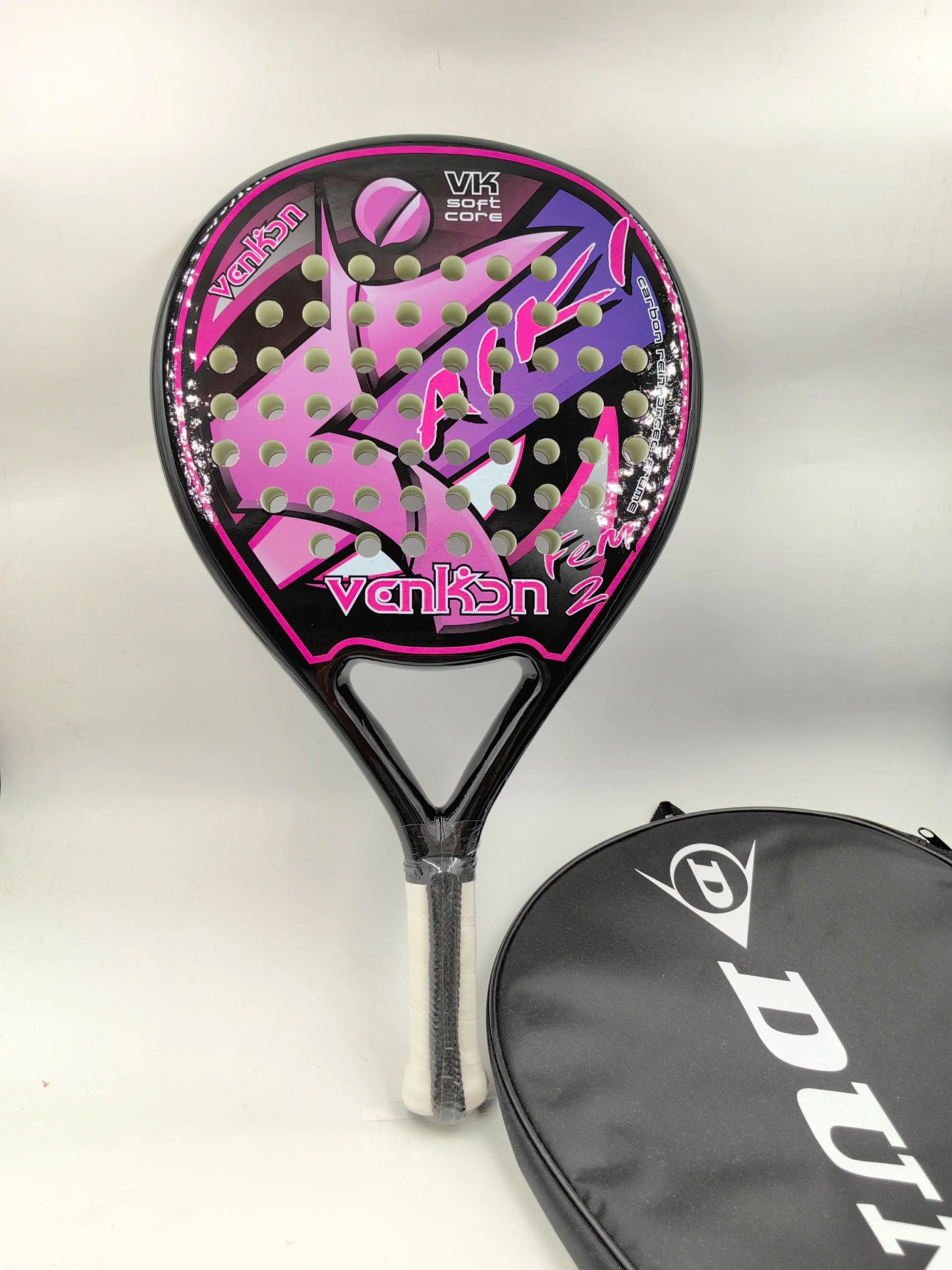 Padel Schläger Professional Serie Palas 3-lagige Kohle faser Board Paddel Schläger Eva Gesicht Tennis schläger Strands chläger