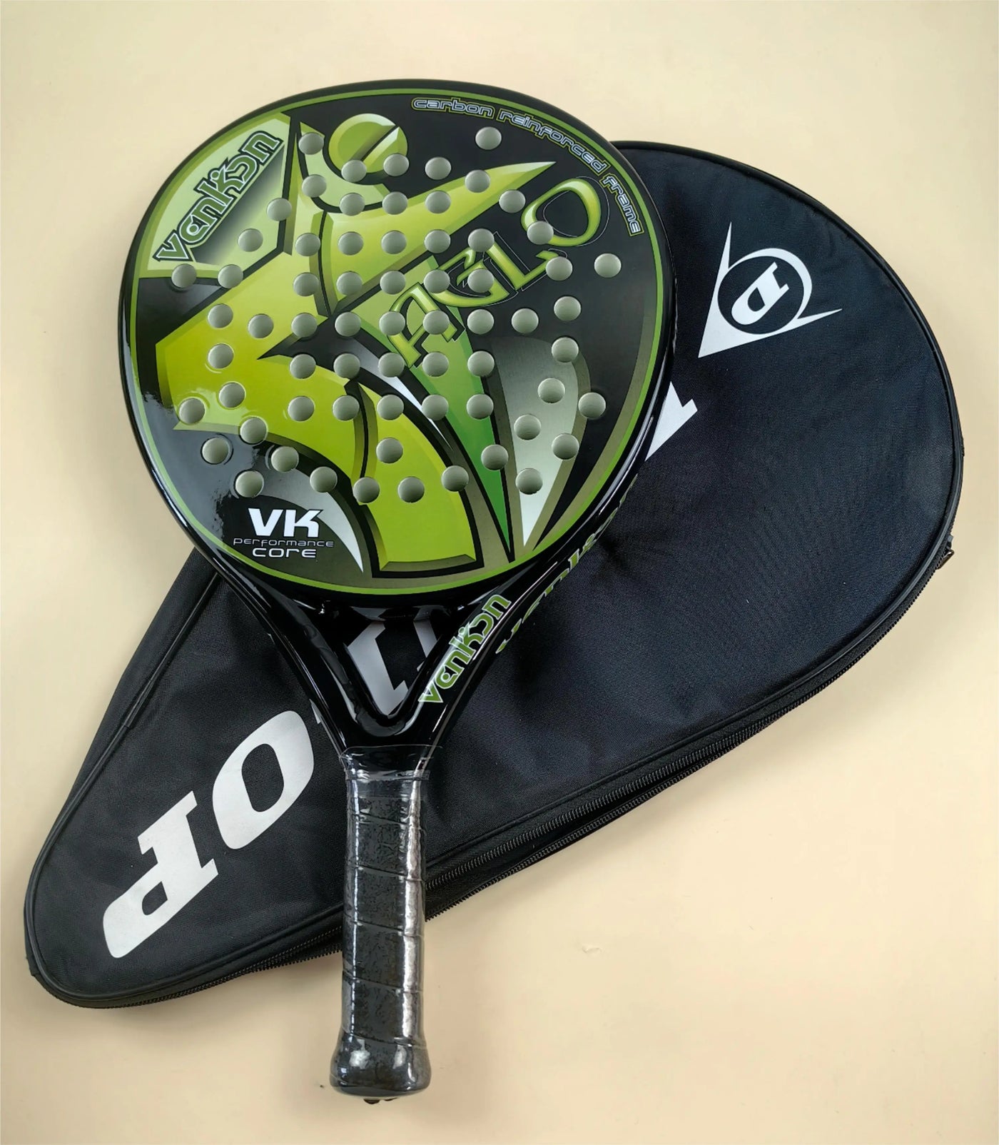 Padel Schläger Professional Serie Palas 3-lagige Kohle faser Board Paddel Schläger Eva Gesicht Tennis schläger Strands chläger
