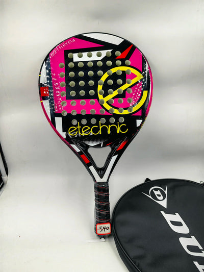 Padel-Tennisschläger, Paddel-Tennisschläger aus Kohlefaser mit EVA-Memory-Flex-Schaumkern, leichtes Padelschläger für Pop-Tennis