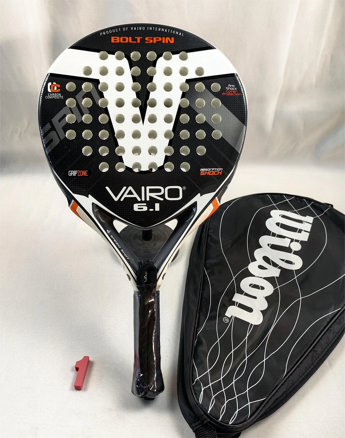 Padel-Tennisschläger, Paddel-Tennisschläger aus Kohlefaser mit EVA-Memory-Flex-Schaumkern, leichtes Padelschläger für Pop-Tennis