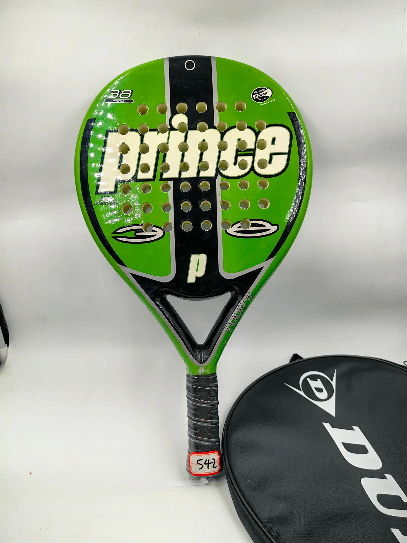Padel-Tennisschläger, Paddel-Tennisschläger aus Kohlefaser mit EVA-Memory-Flex-Schaumkern, leichtes Padelschläger für Pop-Tennis