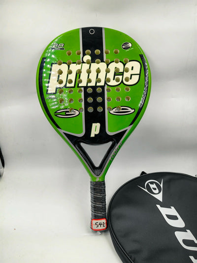 Padel-Tennisschläger, Paddel-Tennisschläger aus Kohlefaser mit EVA-Memory-Flex-Schaumkern, leichtes Padelschläger für Pop-Tennis